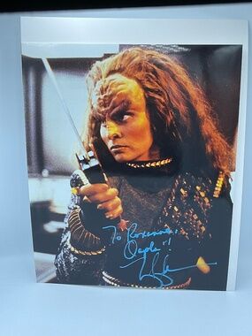 Star Trek Autographed Gwynyth Walsh Signed Photo BEtor Generations 8x10